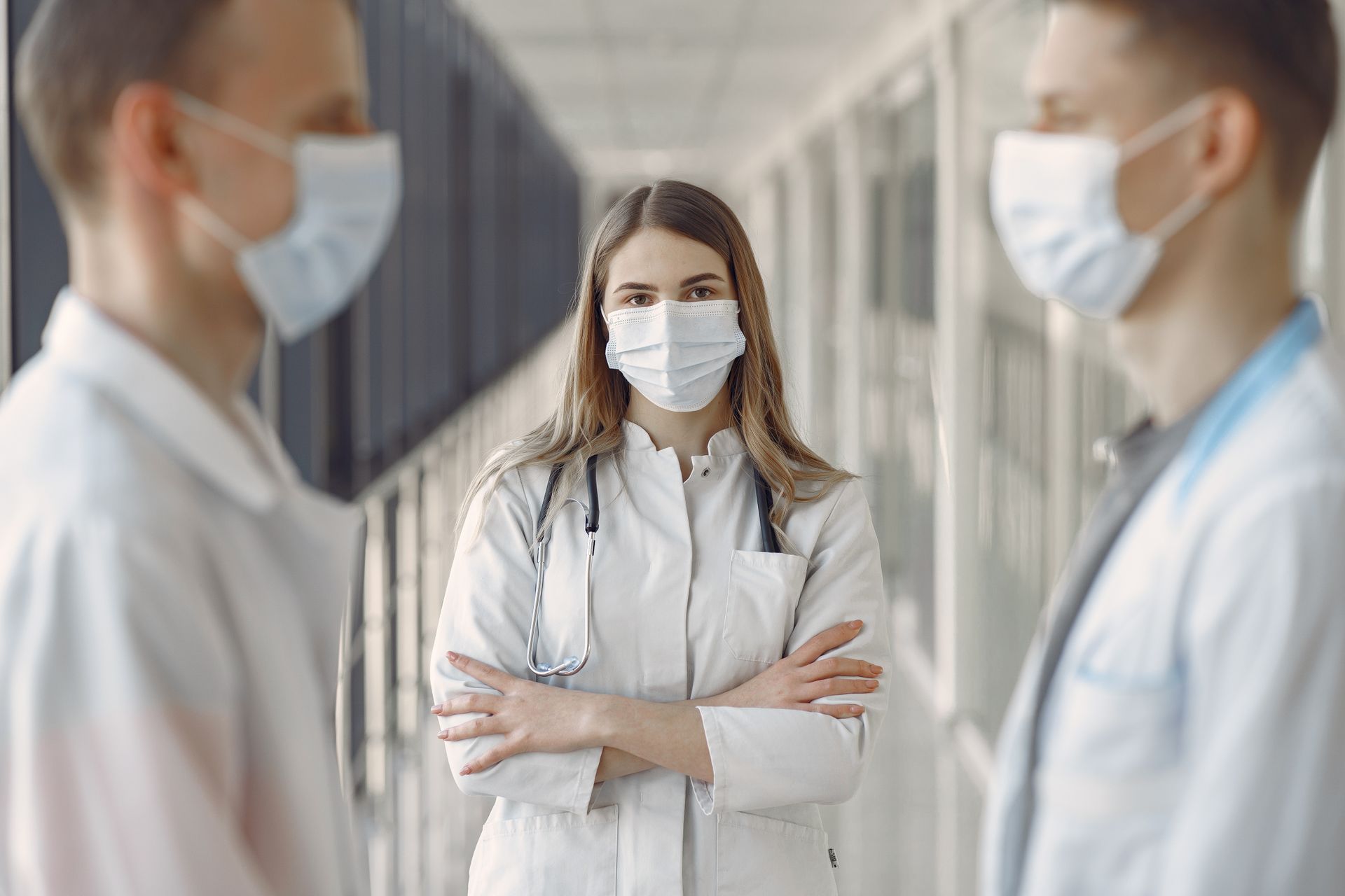 Hospital corridor